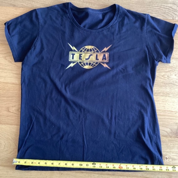 TESLA BAND CONCERT T-SHIRT - Picture 1 of 4